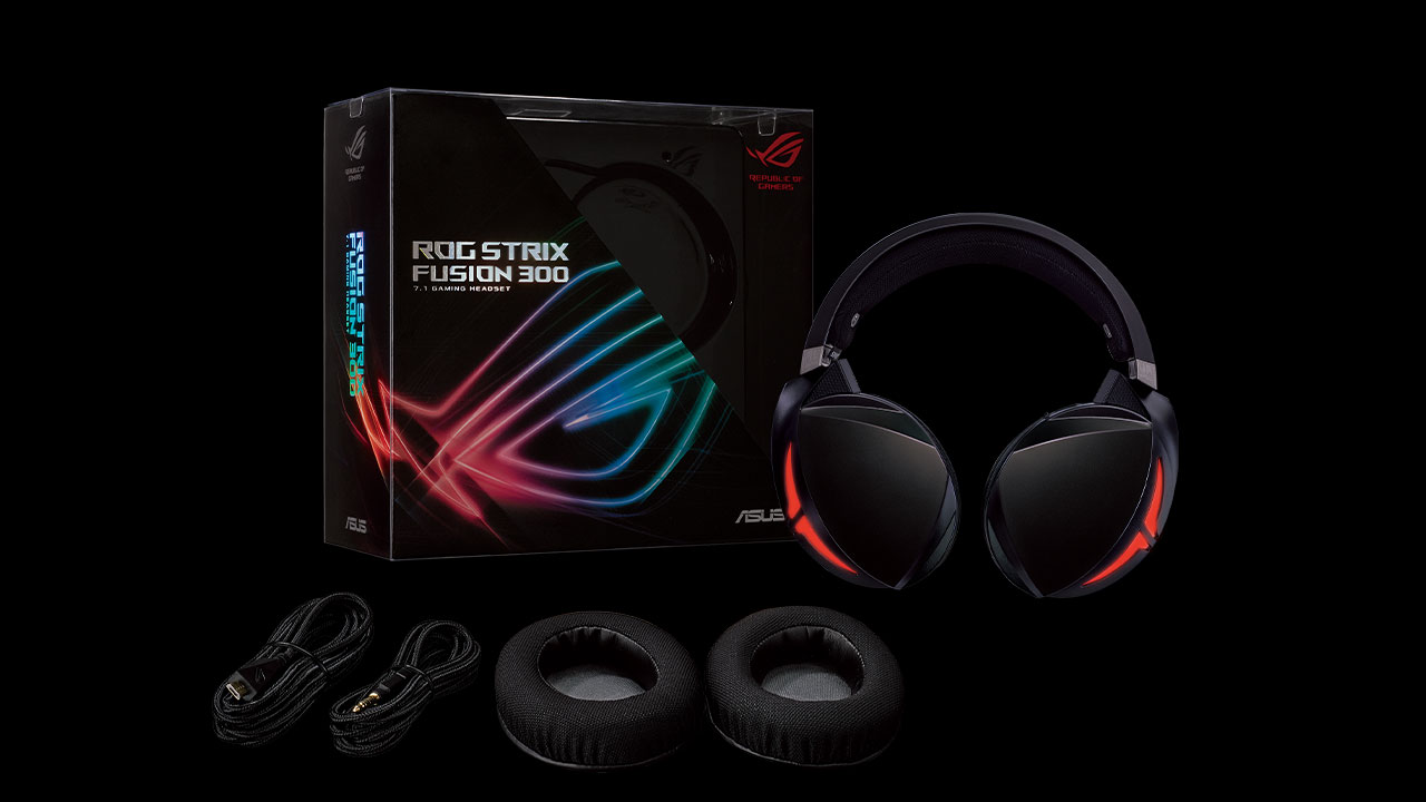 ASUS ROG Strix Fusion 300: le nuove cuffie da gaming con virtual surround a 7.1 canali thumbnail