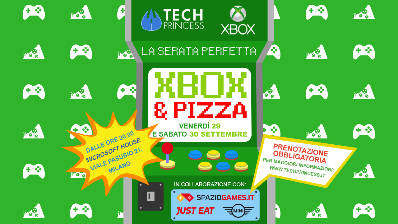 Tech Princess e Xbox vi invitano alla cena perfetta: Xbox e pizza thumbnail