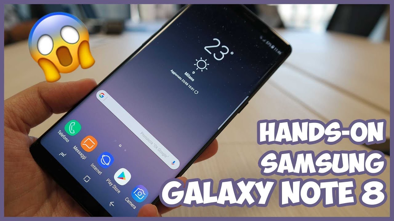 Samsung Galaxy Note 8: la nostra anteprima! thumbnail