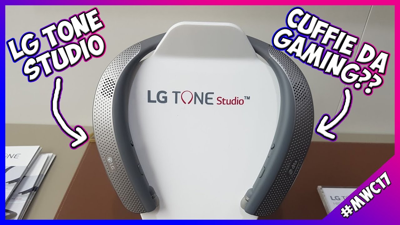 [MWC 2017] LG Tone Studio: lo speaker indossabile thumbnail