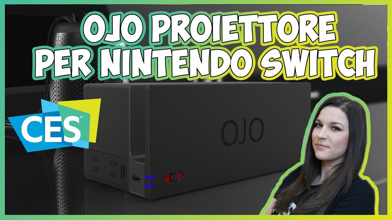 Ojo: il (costoso) proiettore per Nintendo Switch | CES 2018 thumbnail