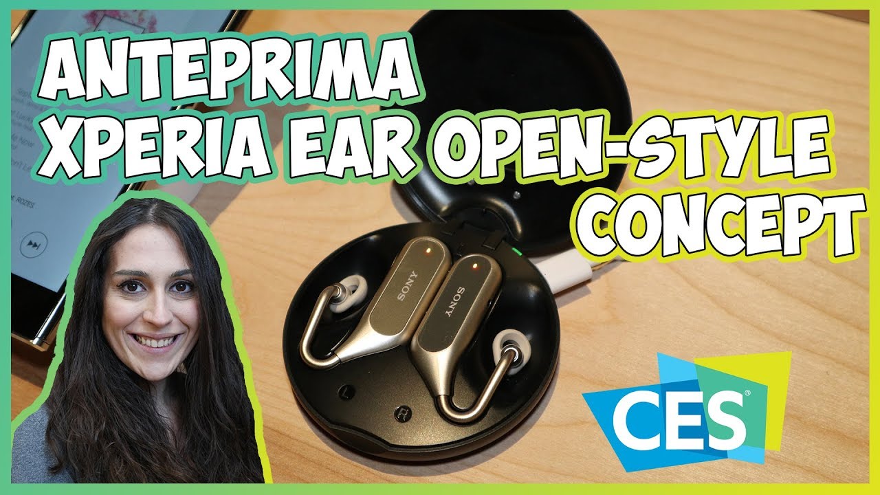 [CES 2018] Sony Xperia Ear Open-style, il concept di auricolari con tecnologia ed estetica innovativa thumbnail