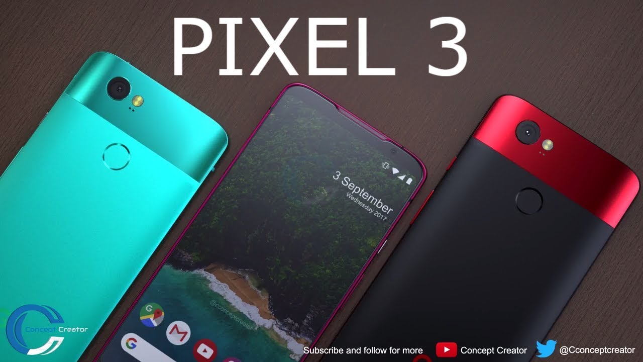 Google Pixel 3: mostrato in video il primo concept thumbnail