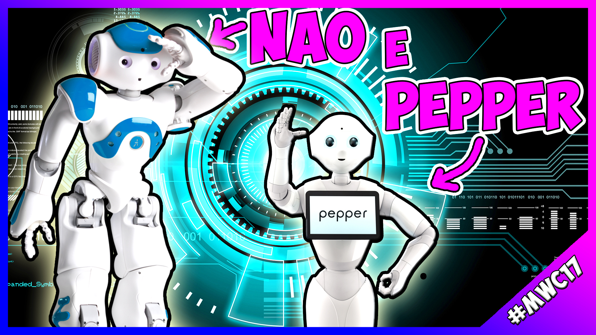 [MWC 2017] Nao e Pepper: conosciamo i due robot di Softbank thumbnail