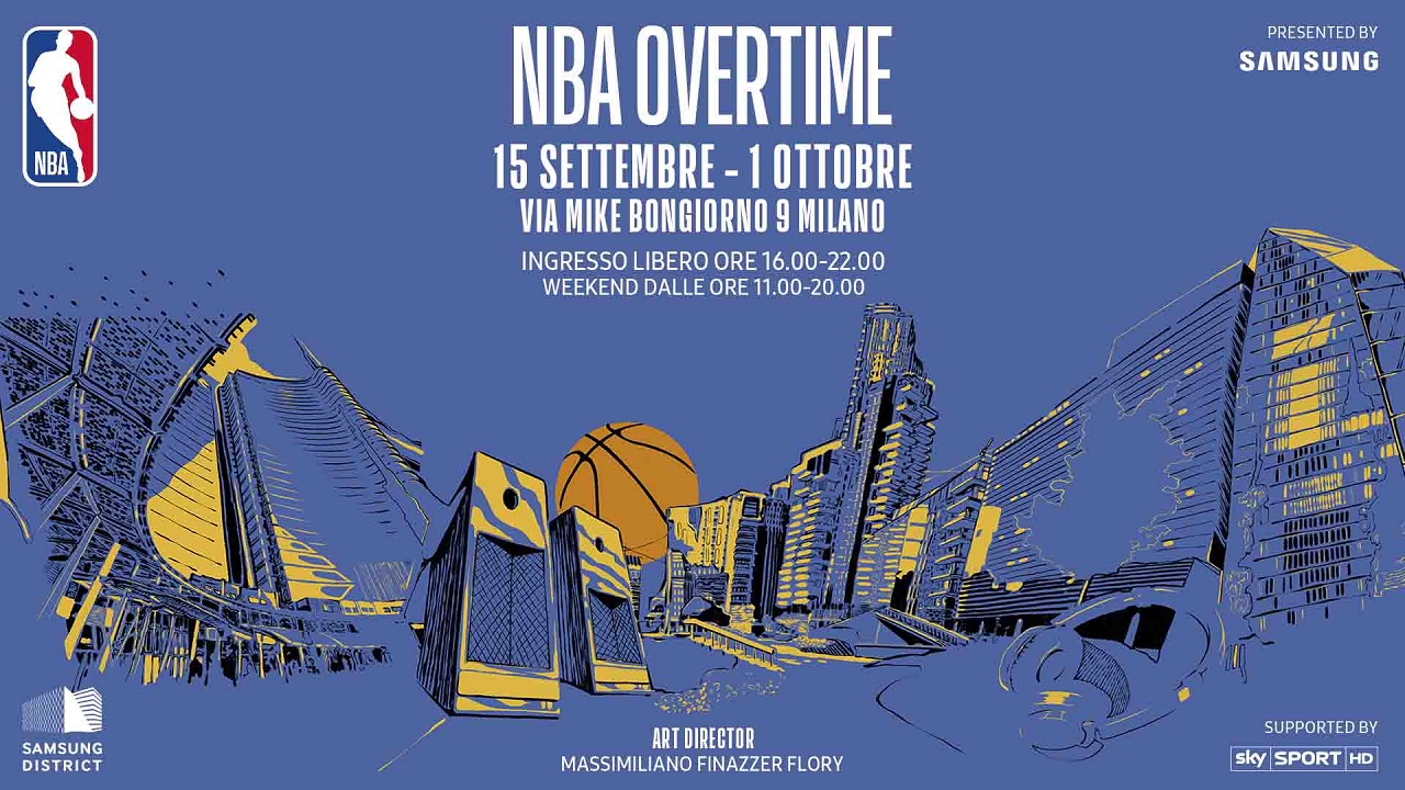 Il Samsung District ospita la terza edizione della mostra “NBA Overtime” thumbnail
