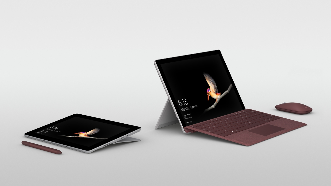 Microsoft presenta Surface Go, il 2-in-1 piccolo e conveniente thumbnail