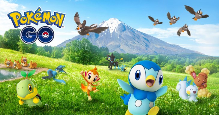 Pokémon GO: aggiunti i pokémon di Sinnoh thumbnail