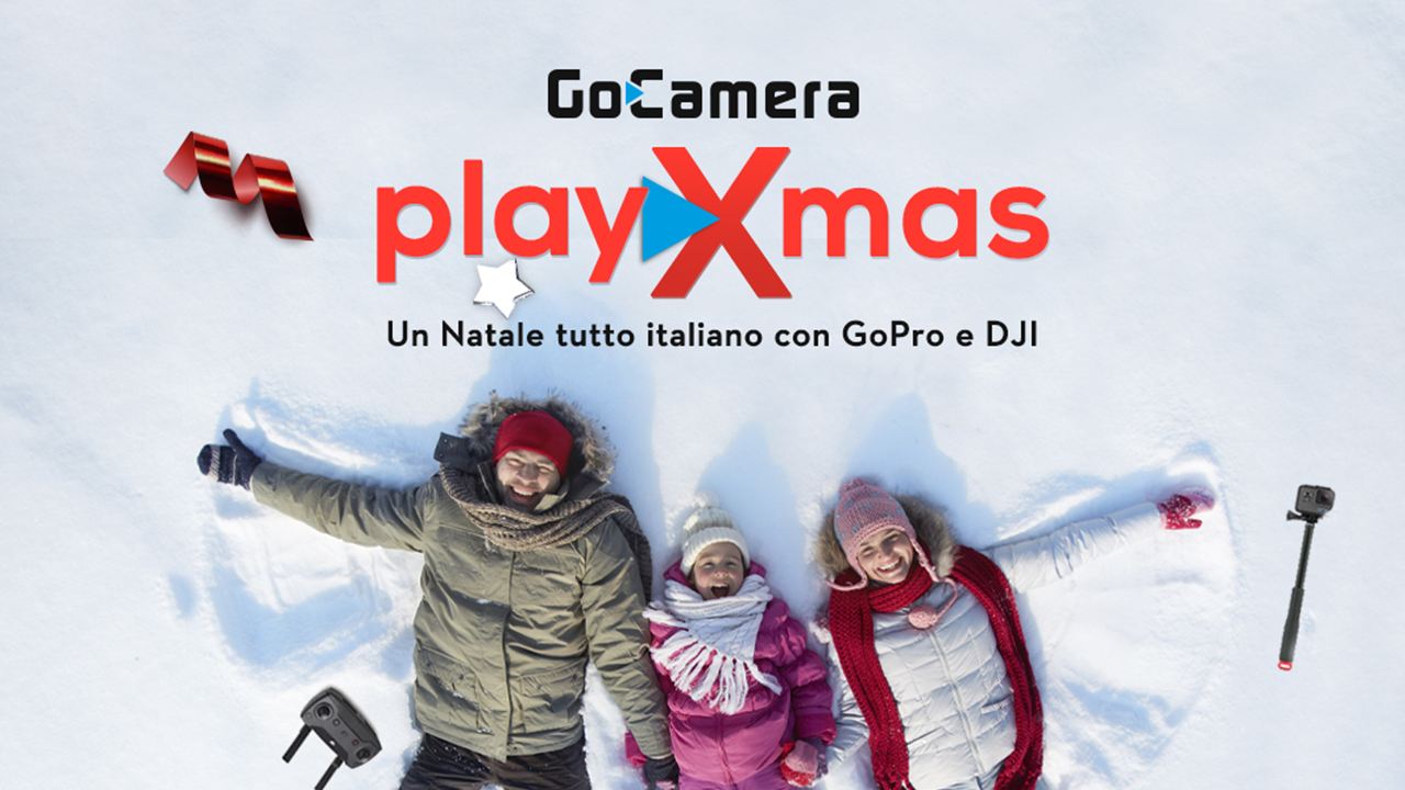 GoCamera Play Xmas: dal 7 dicembre tante offerte sui prodotti DJI e GoPro thumbnail