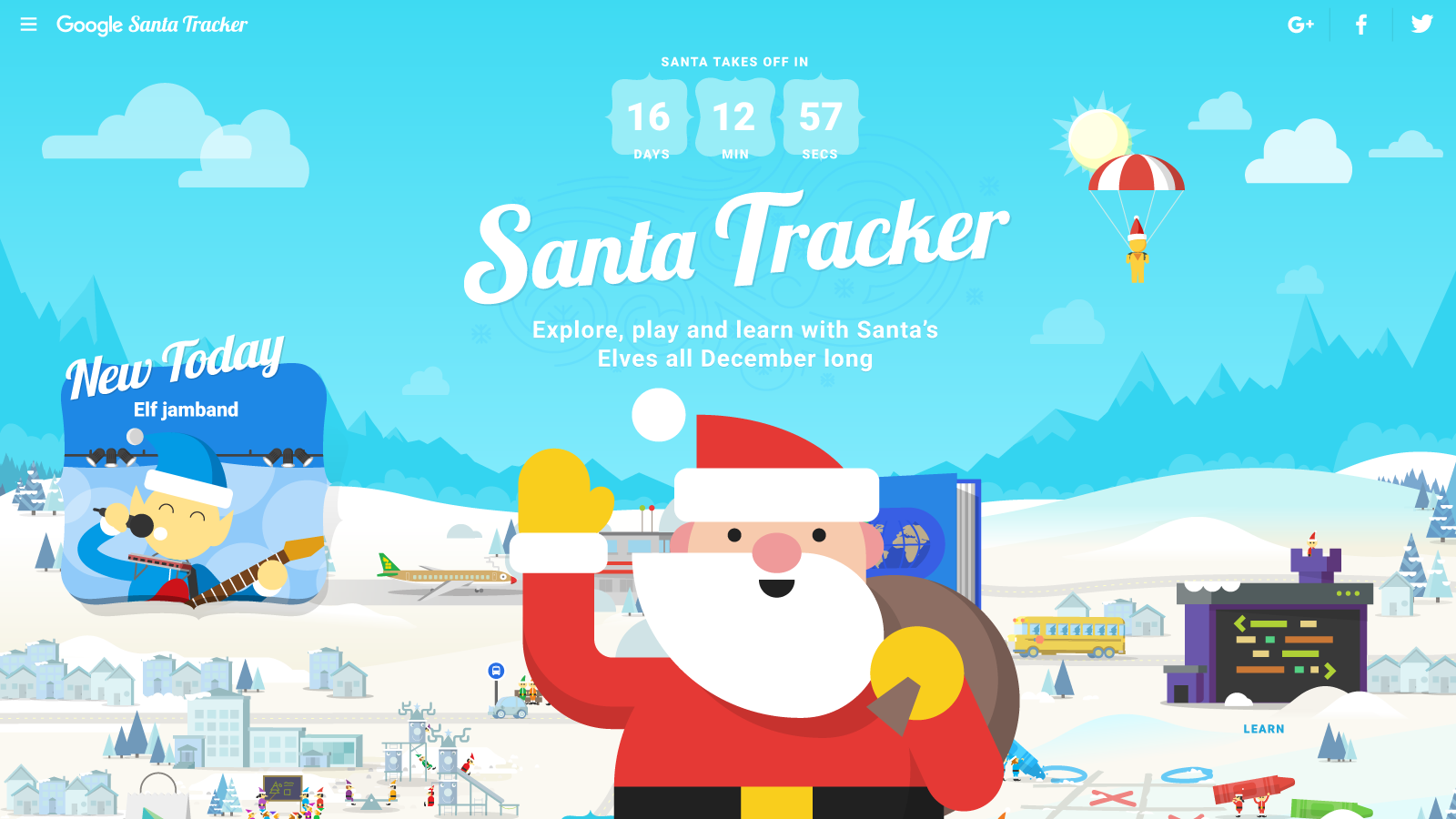 Segui Babbo Natale: l'app di Google che farà sognare i bambini con giochi divertenti thumbnail