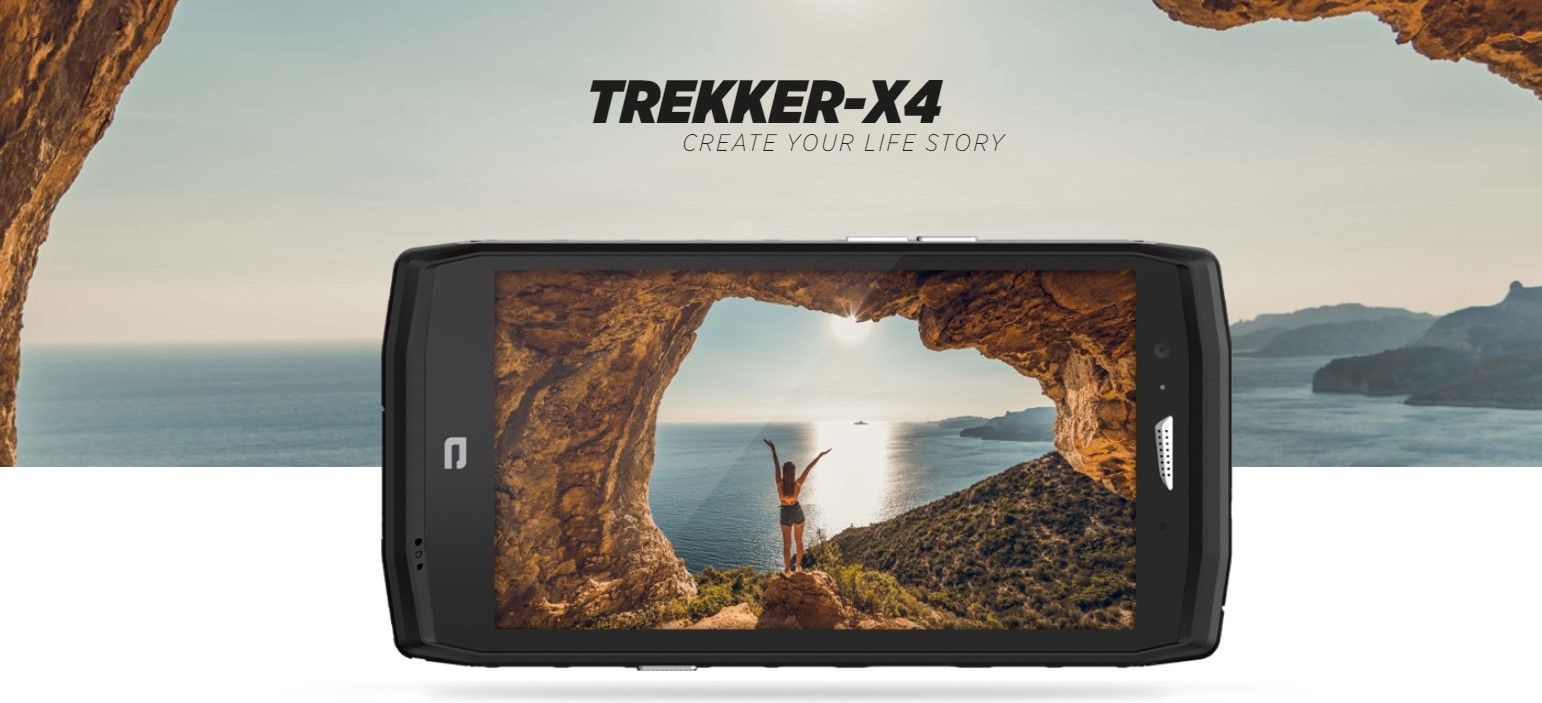 TREKKER-X4: lo smartphone con action cam integrata thumbnail