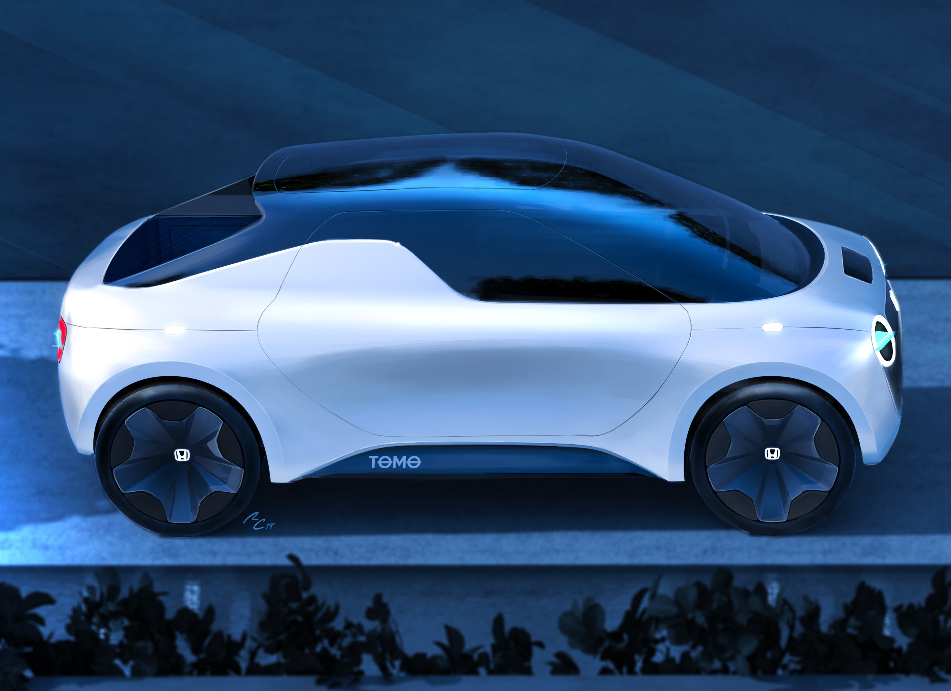 TOMO, la concept car elettrica by IED e Honda Design | Salone di Ginevra 2019 thumbnail