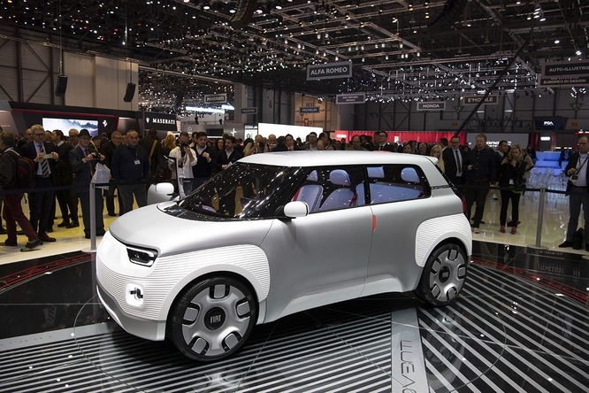 Fiat 120: il concept elettrico ispirato alla Panda | Salone di Ginevra 2019 thumbnail