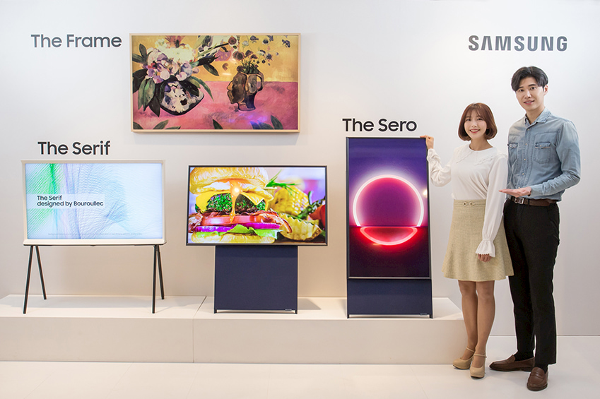 Samsung vuole "allargare" il tuo smartphone con The Sero, la TV verticale thumbnail