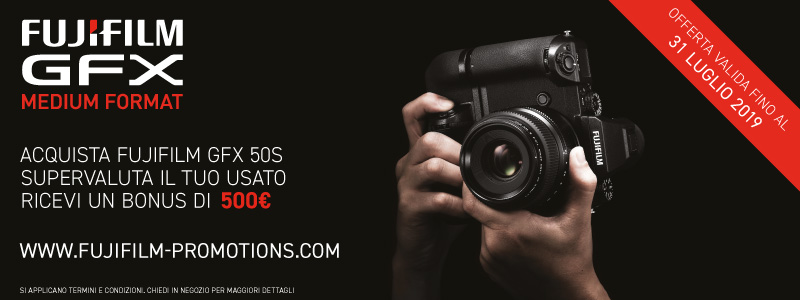 Fujifilm GFX 50S: prolungata la promozione Trade-in thumbnail