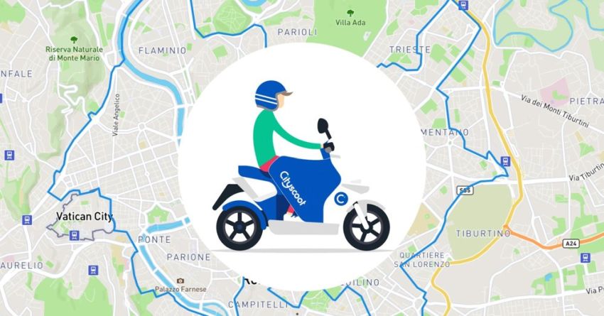 Cityscoot: sbarca a Roma lo scooter sharing elettrico thumbnail