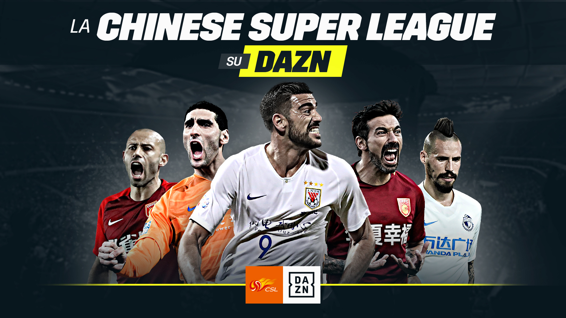 DAZN amplia la sua offerta con l'arrivo della Chinese Super League thumbnail
