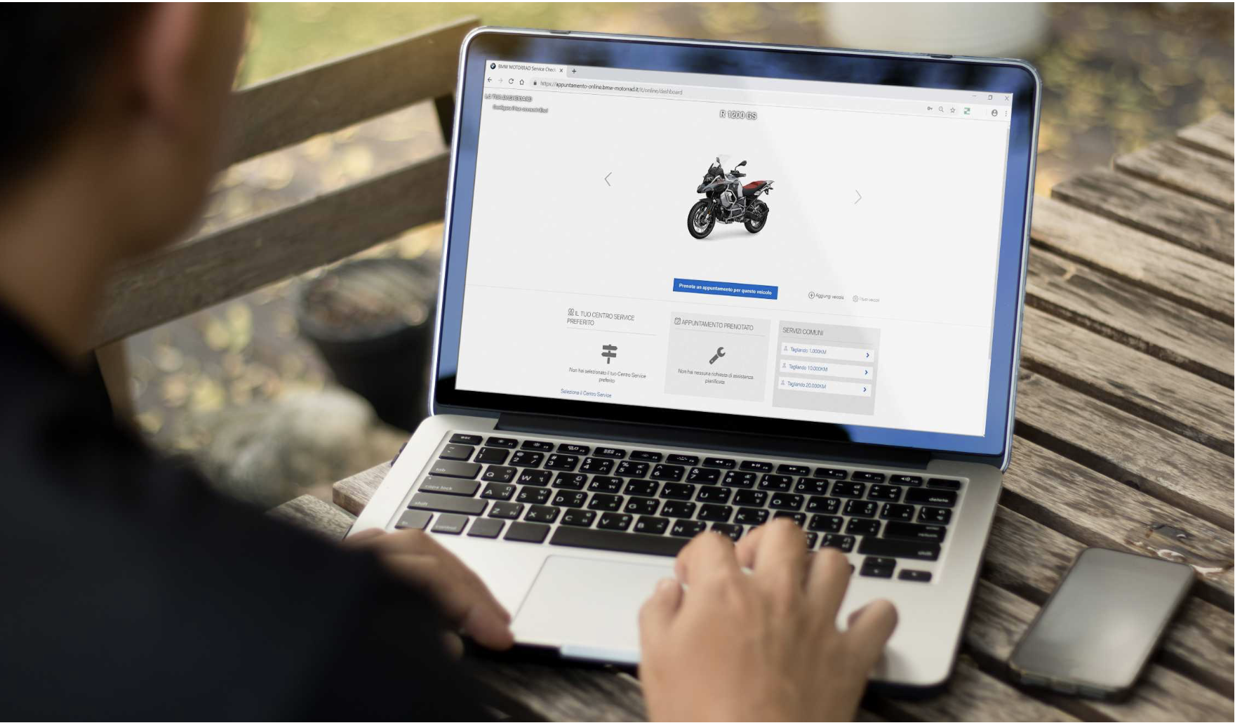 BMW Motorrad Service Check-in, il nuovo servizio online di BMW Motorrad thumbnail