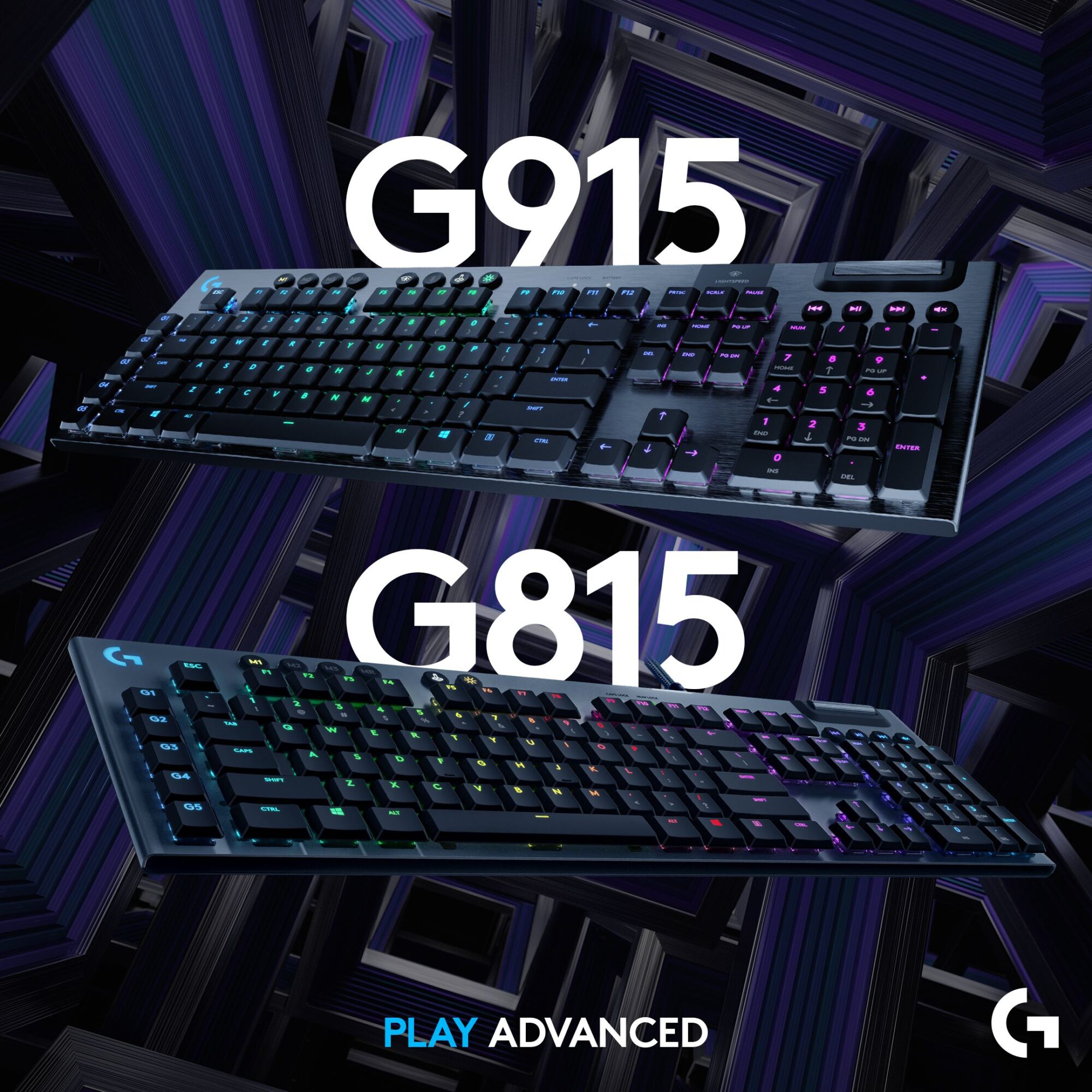 Logitech G presenta G915 LIGHTSPEED e G815 LIGHTSYNC RGB thumbnail