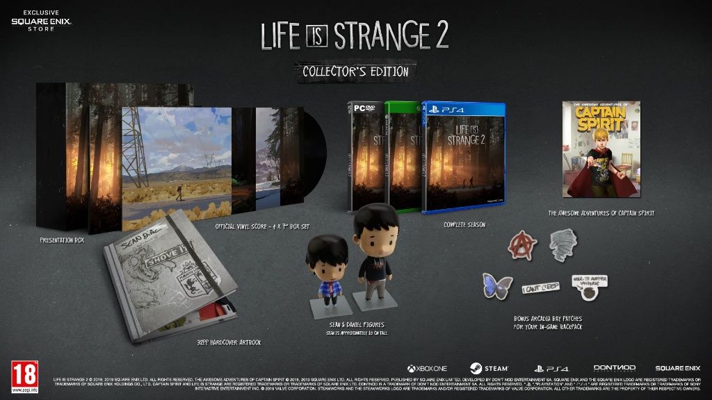 Square Enix annuncia le edizioni fisiche di Life is Strange 2 thumbnail