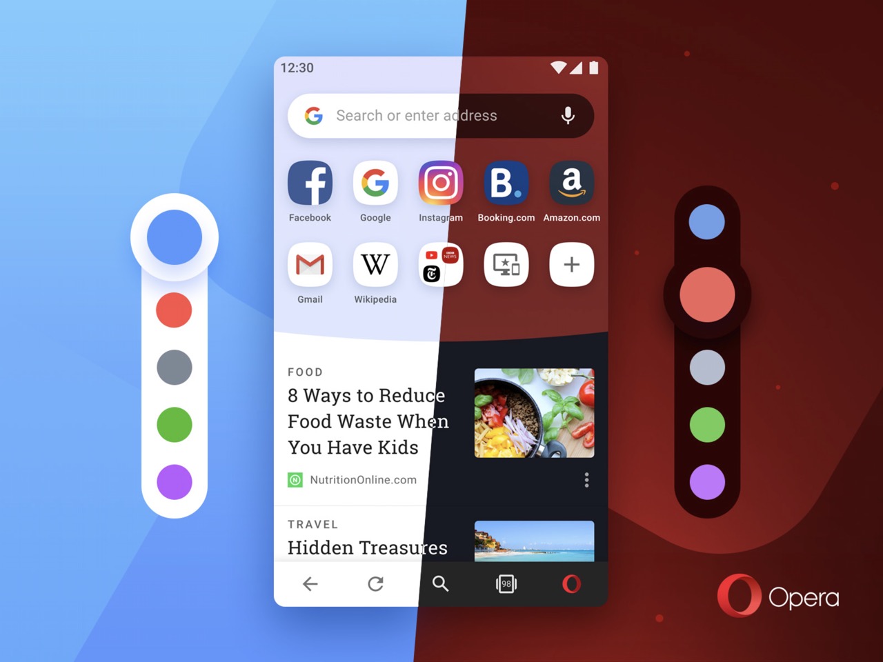 Opera browser a colori: non più solo bianco e nero thumbnail