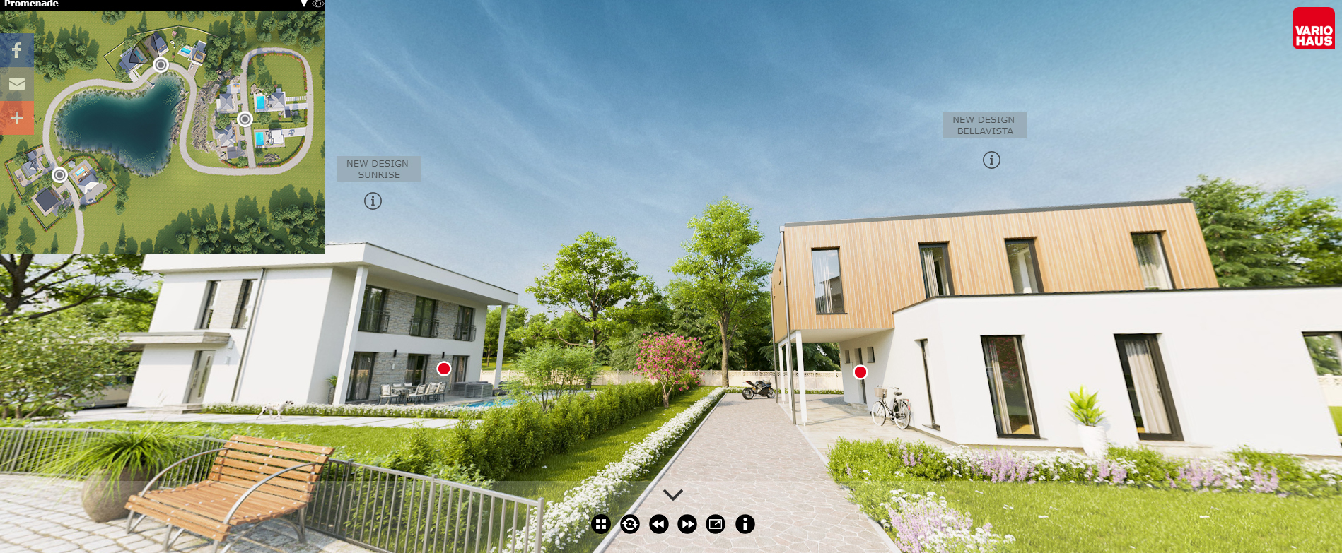 Vario Haus presenta il primo parco 3D di case in legno thumbnail