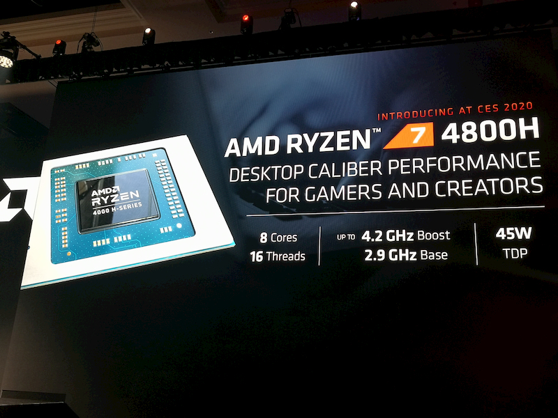 AMD Ryzen Serie 4000 4800H
