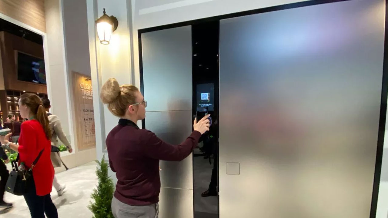 LG Smart Door and Fresh Keeper CES 2020