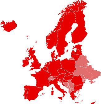 Vodafone: più giga in roaming, mappa UE