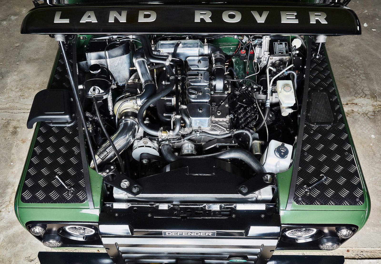 Auto più lente Land Rover Defender