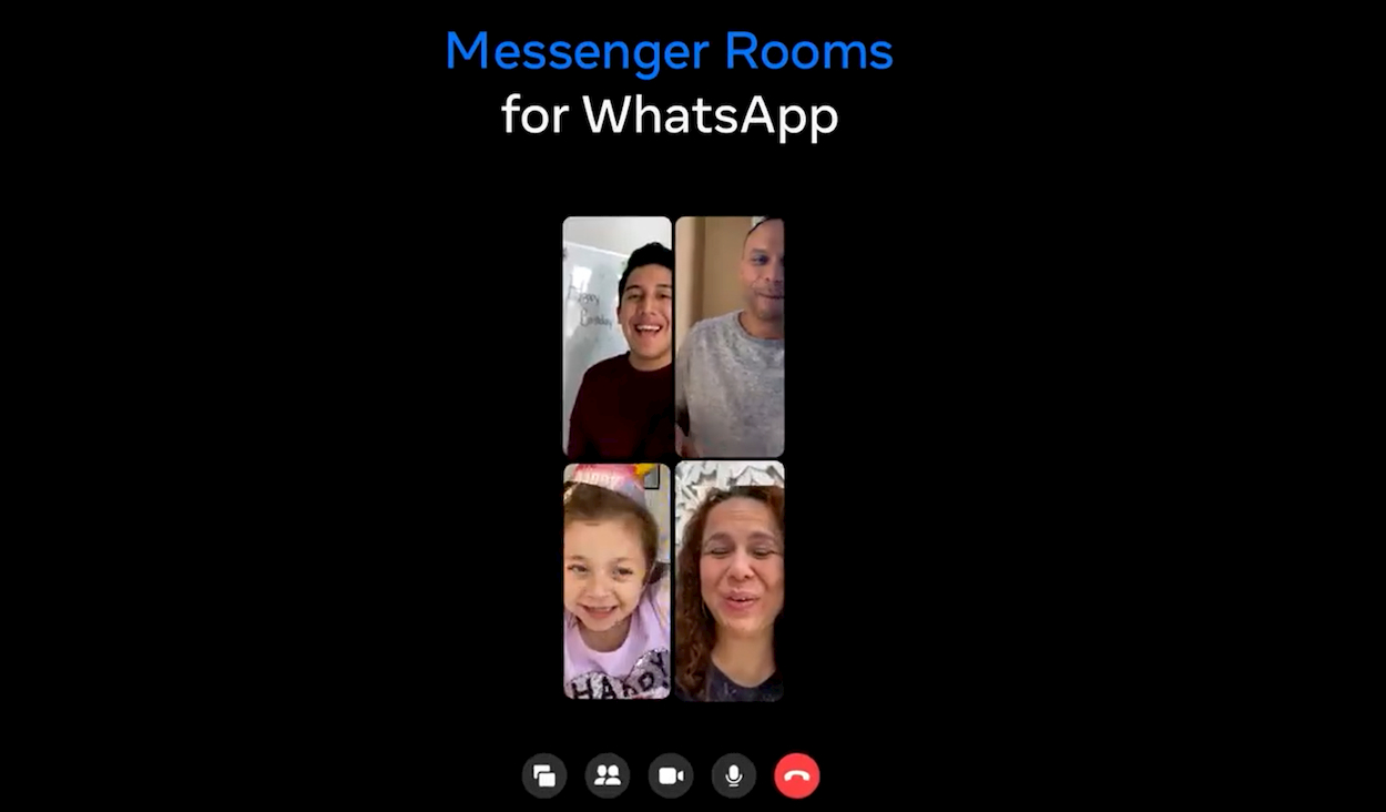 WhatsApp funzionerà con Messenger Rooms thumbnail