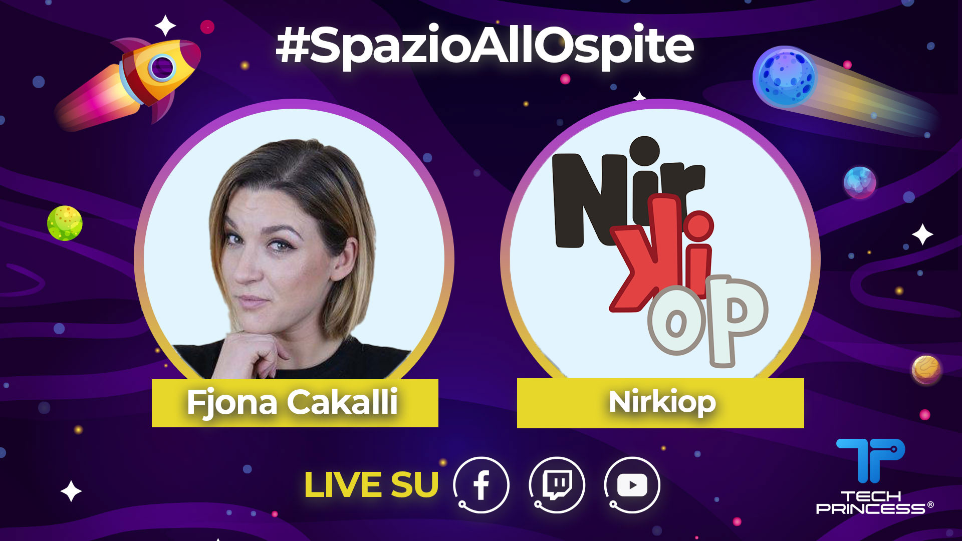 Nirkiop: intervista in diretta venerdì 8 maggio ore 18.30 | #SpazioAllOspite thumbnail