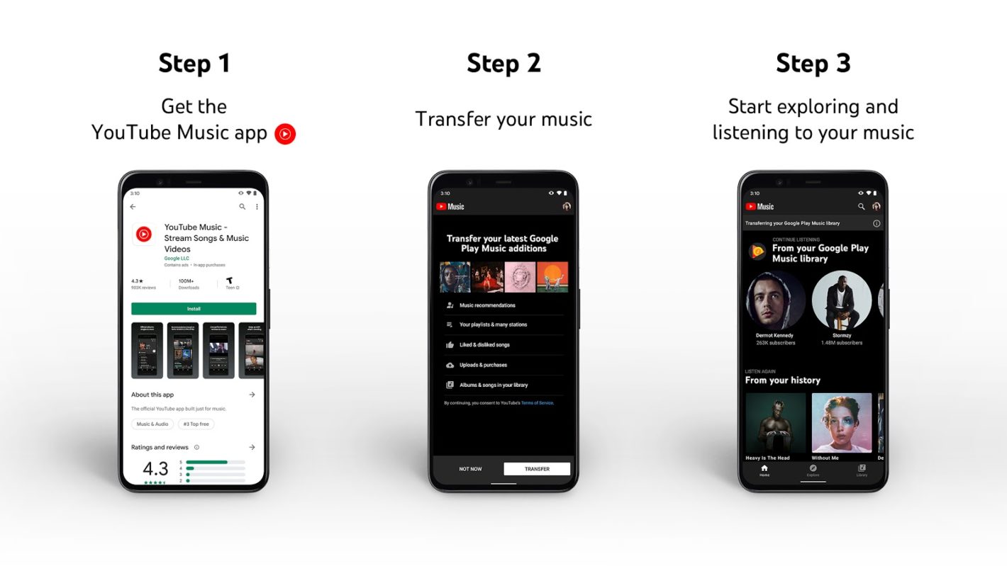 Dite addio a Google Play Music, il sostituto sarà YouTube Music thumbnail