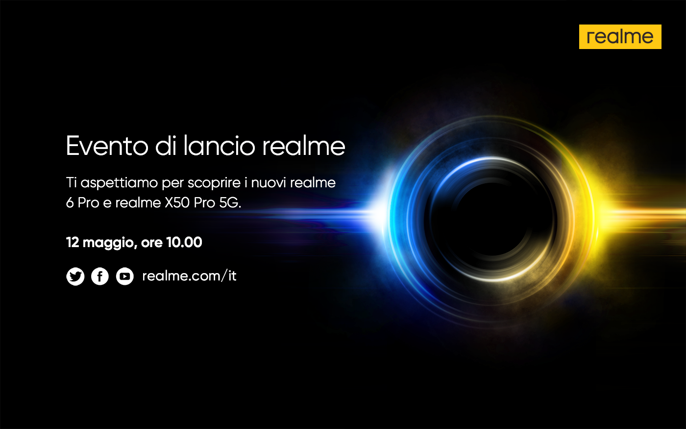 Realme porta in Italia i nuovi X50 Pro 5G e realme 6 Pro thumbnail