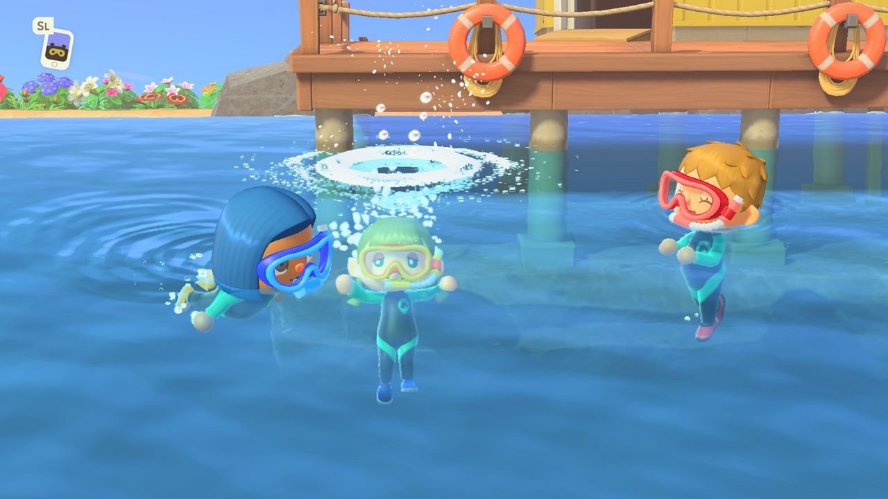 Animal Crossing: New Horizons, arriva l'aggiornamento estivo per nuotare thumbnail