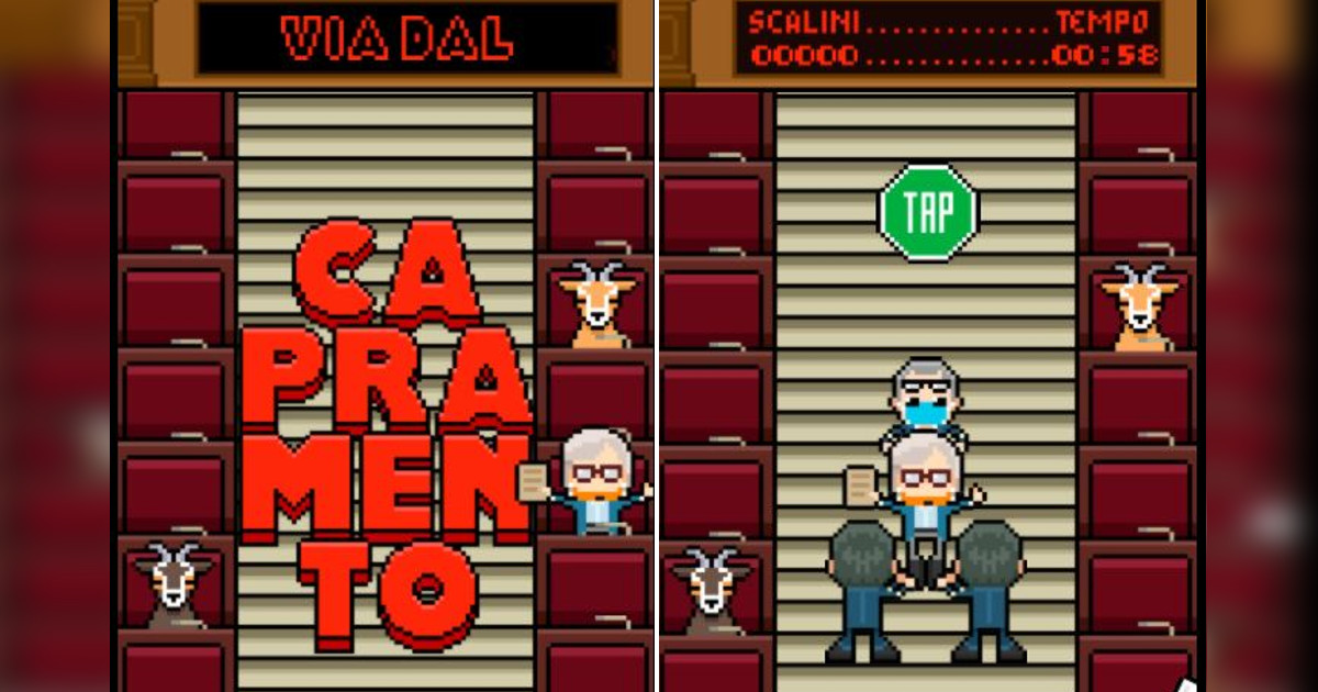 Il tormentone "Capra, Capra, Capra!" diventa un videogioco thumbnail