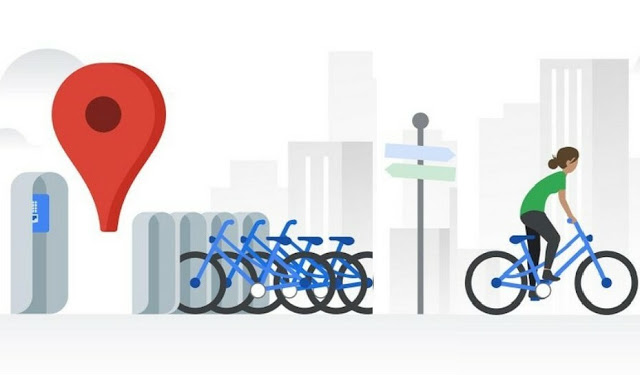Google Maps, nuove funzionalità per gli appassionati del bike-sharing thumbnail