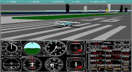 Microsoft Flight Simulator 4.0