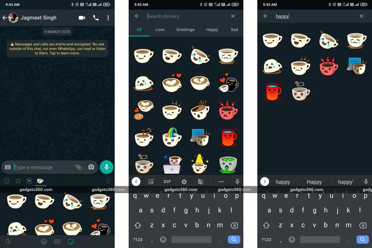 whatsapp sticker ricerca