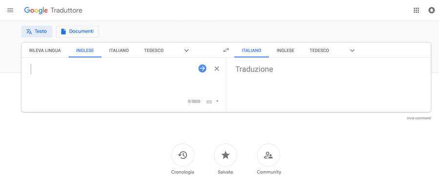 Google Traduttore pc