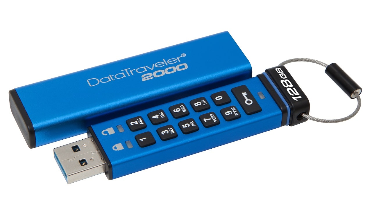 Ecco la chiavetta USB crittografata con tastierino per la password thumbnail