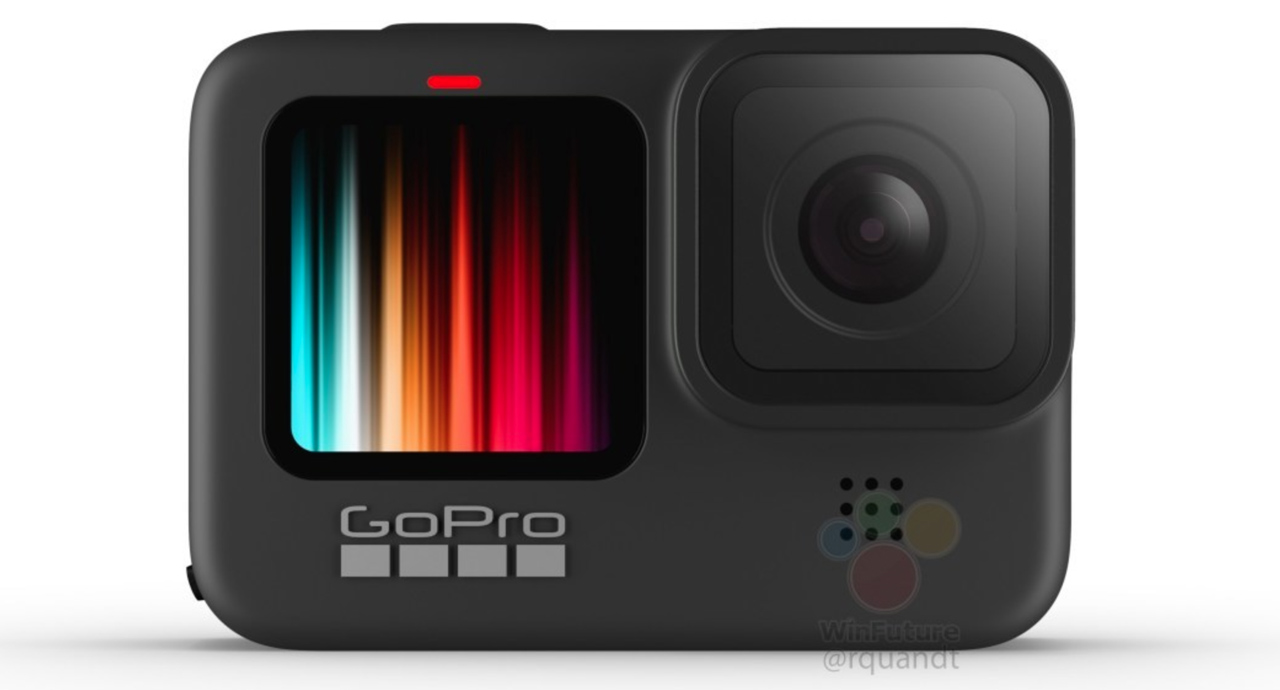 gopro hero 9 rumor display a colori