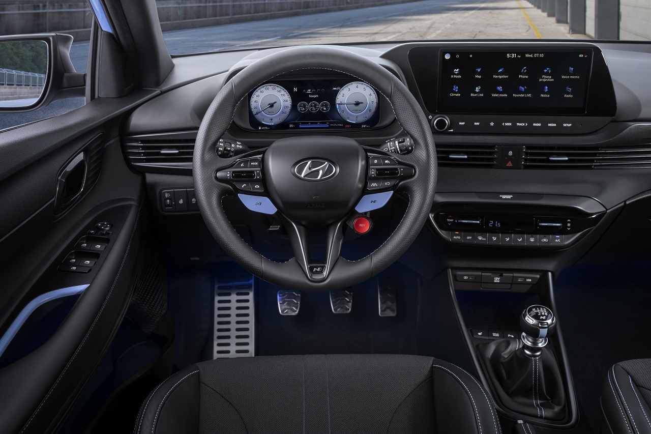Hyundai i20 N 2021 interni