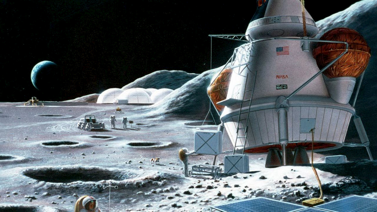 La Space Force sogna una base lunare thumbnail