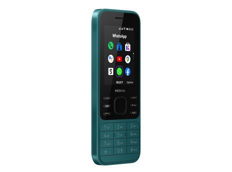 Nokia 6300 4G_CyanGreen_LHS_45-min