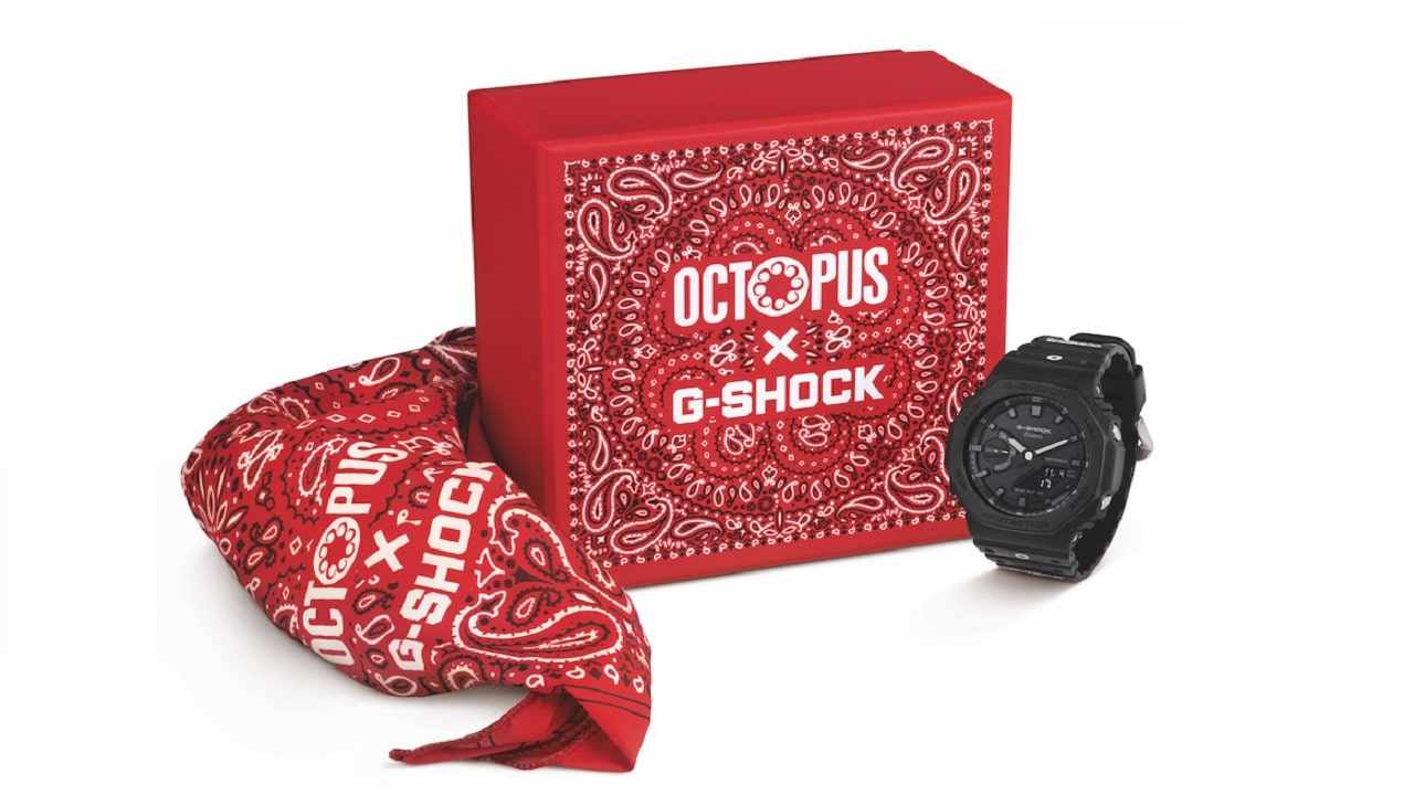 Octopus Brand avvolge G-Shock thumbnail