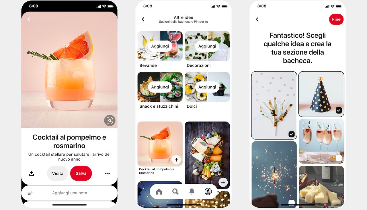 Pinterest lancia nuove funzioni per le bacheche thumbnail