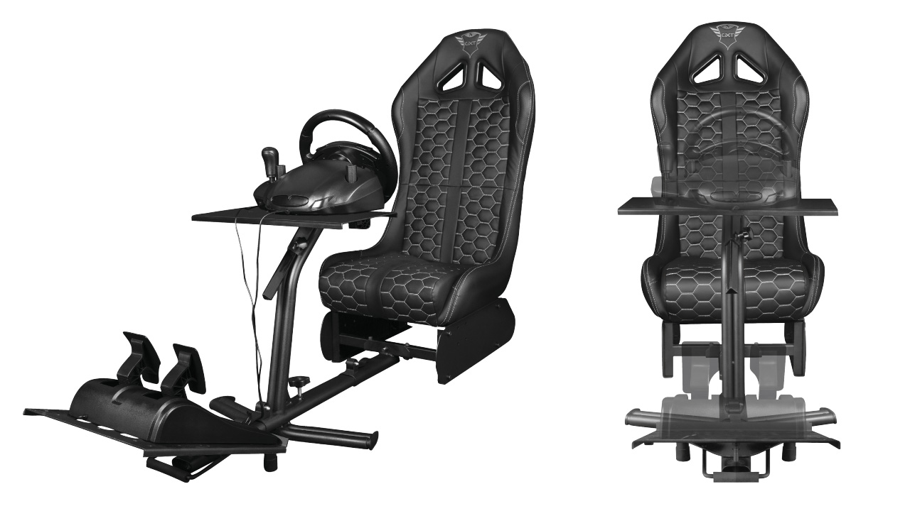 Trust annuncia le nuove postazioni racing GXT 1155 Rally Racing Simulator  Seat e GXT 1150 Pacer Racing