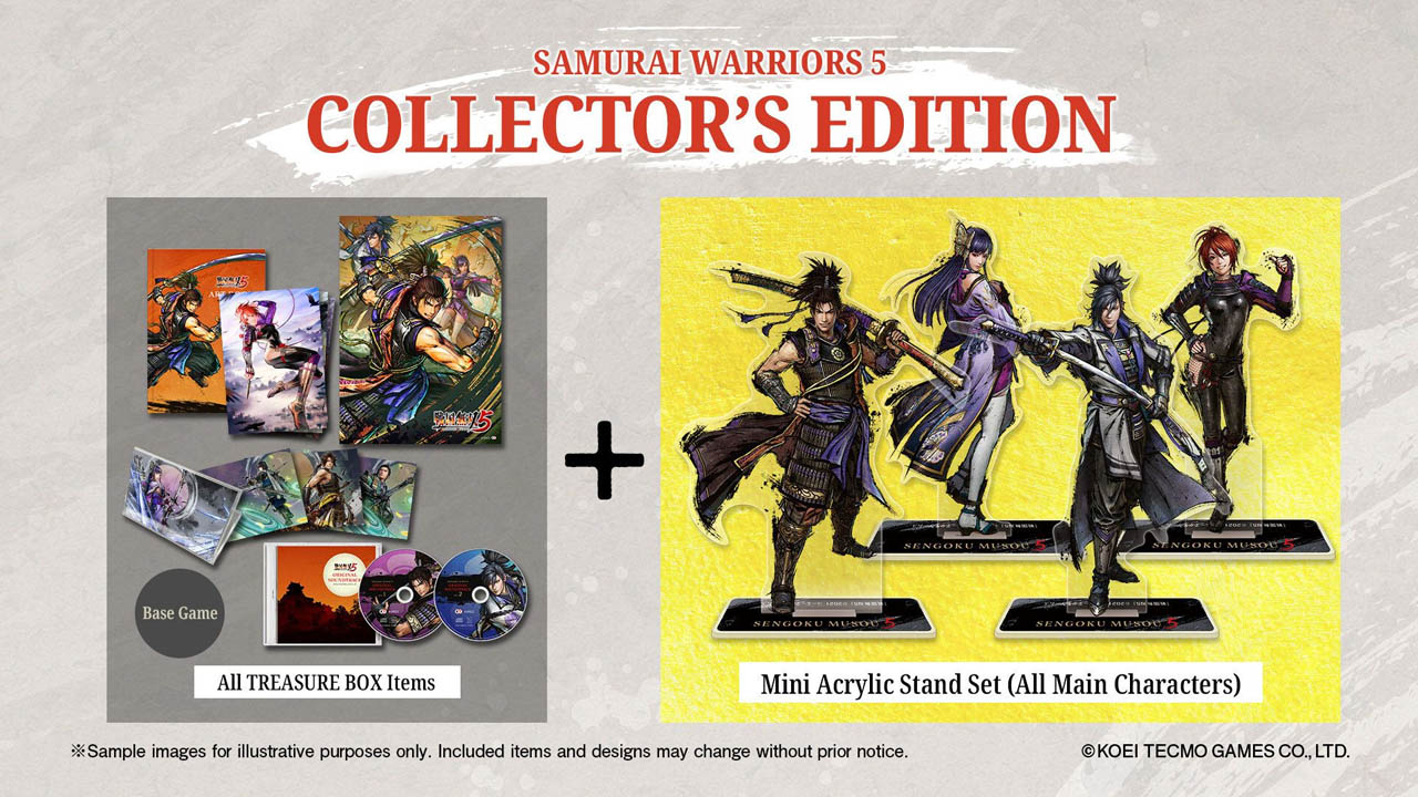 samurai warriors 5 collector's edition
