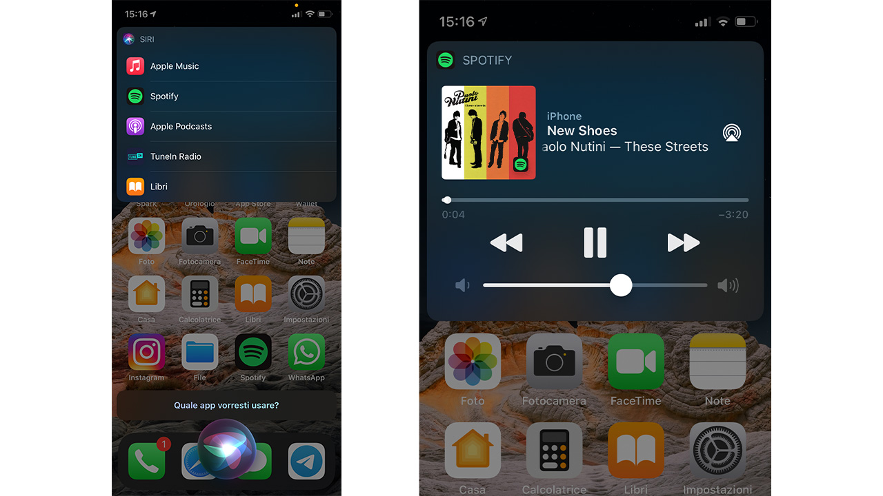 iOS 14.5 beta siri spotify servizio musicale predefinito