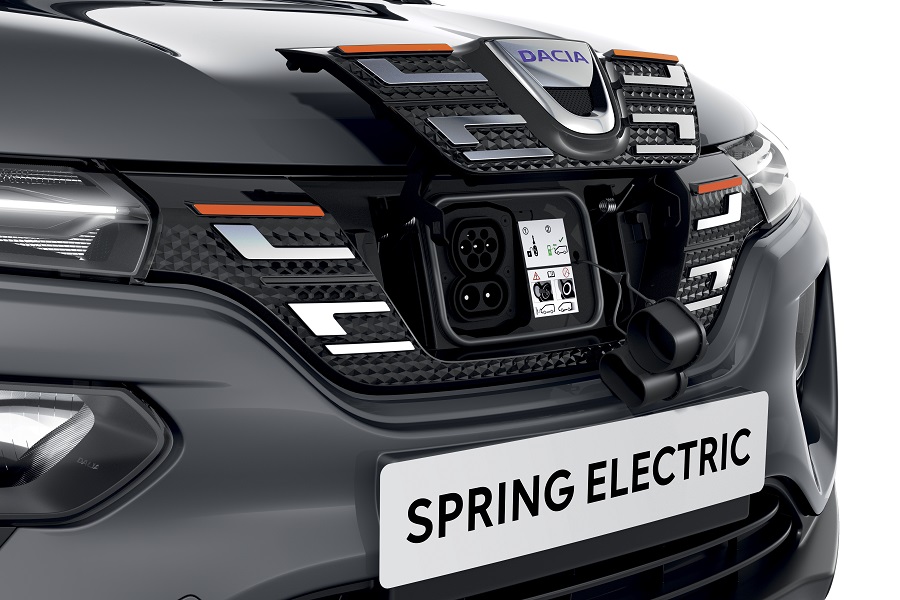 Dacia Spring 2021 ricarica
